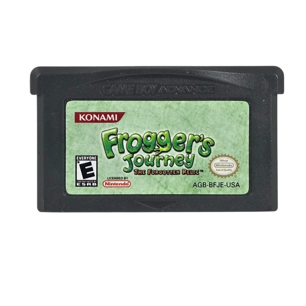 Frogger's‎ Journey: The Forgotten Relic [Nintendo Game Boy Advance] - TESTED!